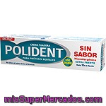 Polident Crema Fijadora Para Prótesis Dentales Sin Sabor Tubo 40 G