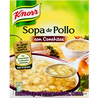 Pollo Conchas Knorr, Sobre 58 G
