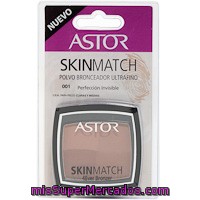 Polvo Bronzer Astor Skin Match, Pack 1 Unid.