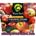 Pom'bel Compota De Manzana Y Ciruela 100% Fruta Pack 4 Tarrinas 100 G