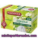 Pompadour Digestive Multinfusión Favorece La Digestión Con Alcaravea 20 Filtros Estuche 44 G
