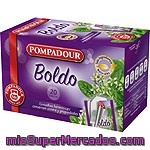 Pompadour Infusión De Boldo Estuche 20 Sobres