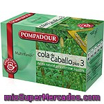 Pompadour Infusión De Cola De Caballo Plus 3 Ayuda Natural Para Eliminar Líquidos Estuche 40 G