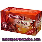 Pompadour Té Rojo Estuche 20 Sobres