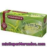 Pompadour Té Verde Estuche 25 Sobres