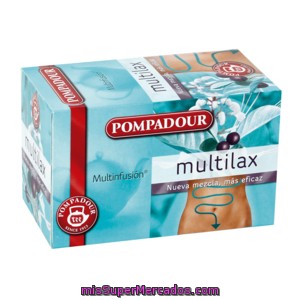 Ponpadour Infusión Multilax Estuche 20 Bolsitas