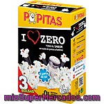 Popitas Zero Borges, Pack 3x70 G