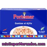 Portomar Serie Nautica Gambas Al Ajillo Lata 63 G Neto Escurrido