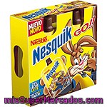 Postre Cremoso De Chocolate Nesquik Pack De 4x80 G.