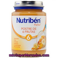 Postre De 6 Frutas Nutriben, Tarrito 200 G