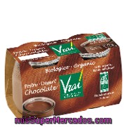 Postre De Chocolate Orgánico Vrai 2x125 G.