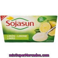 Postre De Soja Sabor Limón Sojasun, Pack 2x100 G