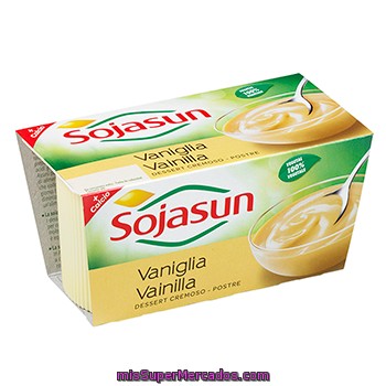 Postre De Sojo De Vainilla Sojasun, Pack 2x100 G