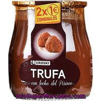 Postre De Trufa De Leche Del Pirineo Eroski, Tarro 135 G