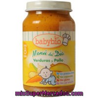 Potito De Verduras-pollo Babybio, Tarrito 200 G