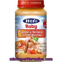 Potito Jamón-ternera-verdura Hero, Tarro 235 G