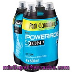 Powerade Bebida Isotónica Ice Storm Pack 4 Botellas 50 Cl Con Tapón Sport