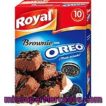 Preparado De Brownie Con Oreo Royal 375 G.