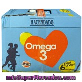 Preparado Lacteo Desnatado Omega 3, Hacendado, Brick Pack 6 X 1 L - 6 L