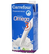 Preparado Lácteo Omega 3 - Sin Gluten Carrefour 1 L.