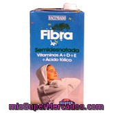 Preparado Lacteo Semidesnatado Con Fibra, Hacendado, Brick 1 L