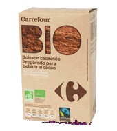 Preparado Para Bebida De Cacao Carrefour Bio 500 G.