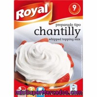 Preparado Para Crema Tipo Chantilly Royal 72 G.