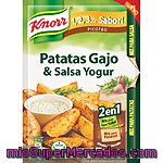 Preparado Para El Horno (sazonador) Patatas Gajo&salsa Yogur Knorr 1,2,3 ..sabor! 47 Gramos