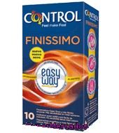 Preservativo Finissimo Easy Way Control 10 Ud.