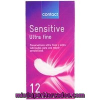 Preservativo Fino Contact, Caja 12 Unid.