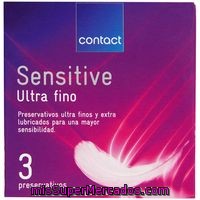 Preservativo Ultra Fino Contact, Caja 3 Unid.