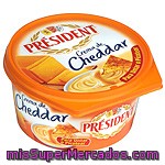 President Crema De Cheddar Tarrina 125 G