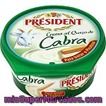 President Crema De Queso De Cabra Tarrina 125 G