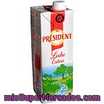 President Leche Entera Envase 1 L