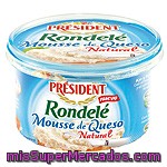 President Rondelé Mousse De Queso Natural Envase 100 G