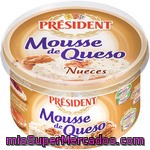 President Rondelé Mousse De Queso Nueces Envase 100 G