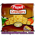 Prima Crackers Integrales Paquete 500 G
