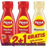 Prima Ketchup Original Pack 2 Envase 325 G