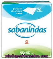 Protector De Cama 60 X 60 Cms Sabanindas 20 Ud.