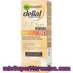 Protector Solar Facial F50 Bb Sun Con Color (crema), Delial, Tubo 50 Cc