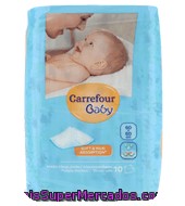 Protegecamas 60 X 60 Cm. Carrefour Baby 10 Ud.