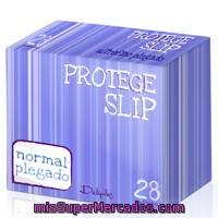 Protegeslip Normal Plegado, Deliplus, Paquete 28 U