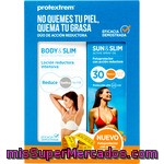 Protextrem Fotoprotector Reductor Sun&slim Spf30+ Y Body&slim Reductora Intensiva 1 Unidad