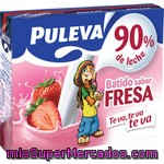 Puleva Batido De Fresa Pack 3 Envase 200 Ml