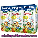 Puleva Peques 3 Preparado Lácteo Con Cereales Y Frutas Desde 12 Meses Pack 3 Envases 200 Ml