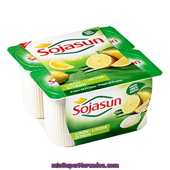 Pulpa Limon Sojasun Pack De 4x100 G.