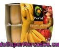 Puré De Manzana-plátano, Sin: Azúcar Añadido, Colorantes, Conservantes, Gluten Ni Lactosa Pom`bel Pack 4 Unidades De 100 Gramos