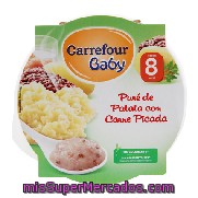 Puré De Patata Con Carne Picada Carrefour Baby 200 G.