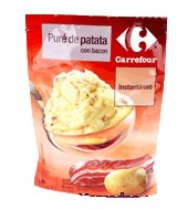 Puré De Patatas Con Bacon Carrefour 105 G.