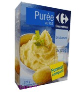 Puré De Patatas Con Leche Carrefour 375 G.